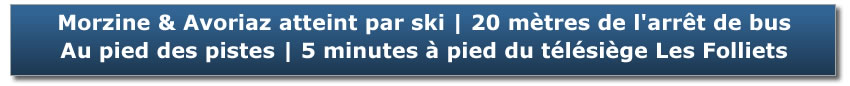 Les Gets - Ski links to Morzine & Avoriaz - Ski to Door from Chalet Julienne